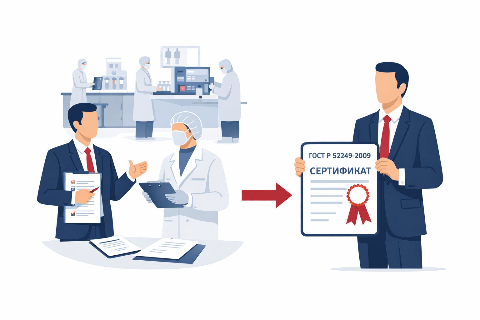 Процедура сертификации ГОСТ Р 52249-2009 в Приморско-Ахтарске